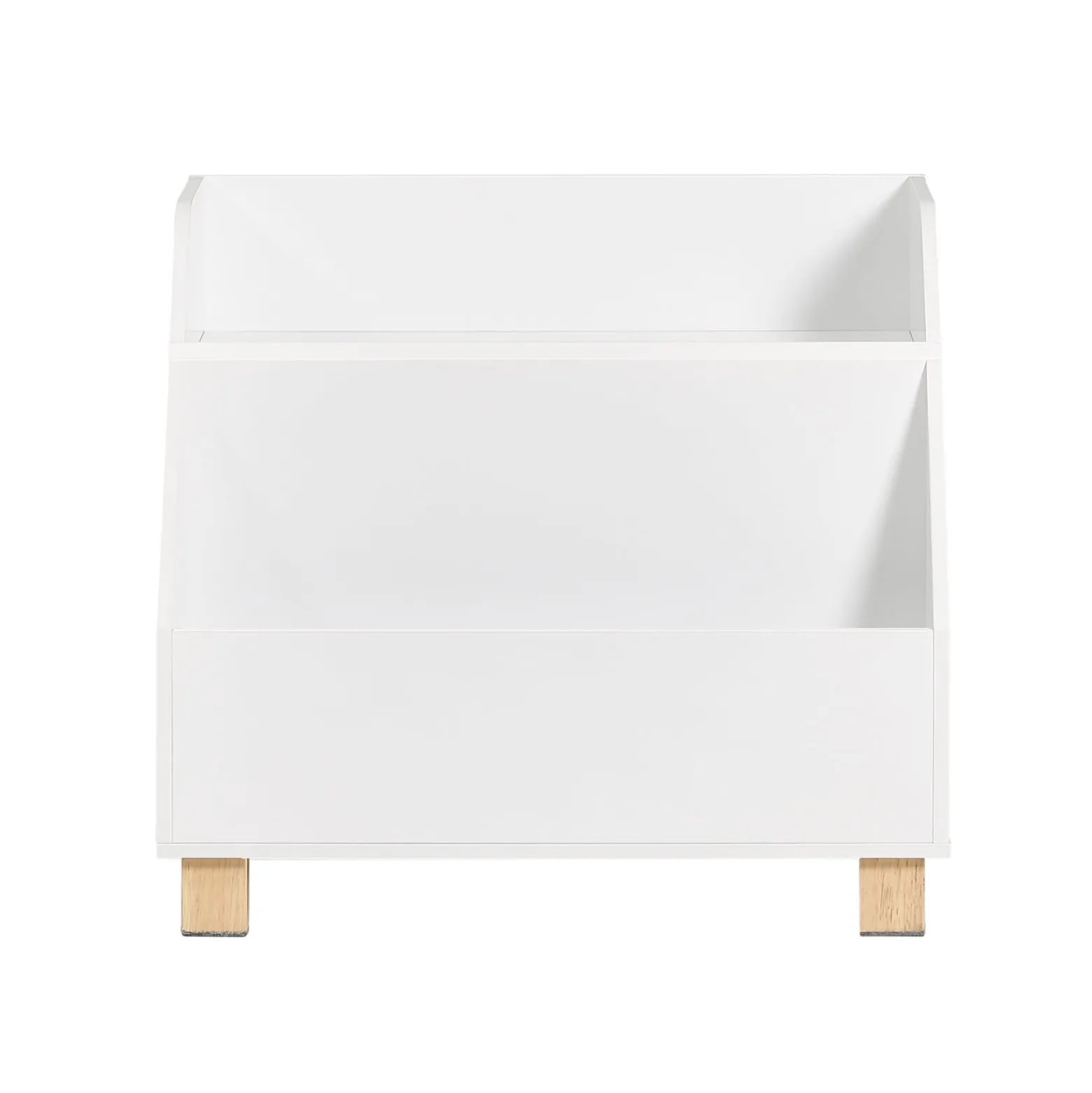 SoBuy Regał dziecięcy z 3 półkami Biały 60x48x53cm Nowoczesny KMB54-W