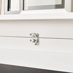 SoBuy Stolik ścienny składany Biały 50x75x73cm FWT20-W