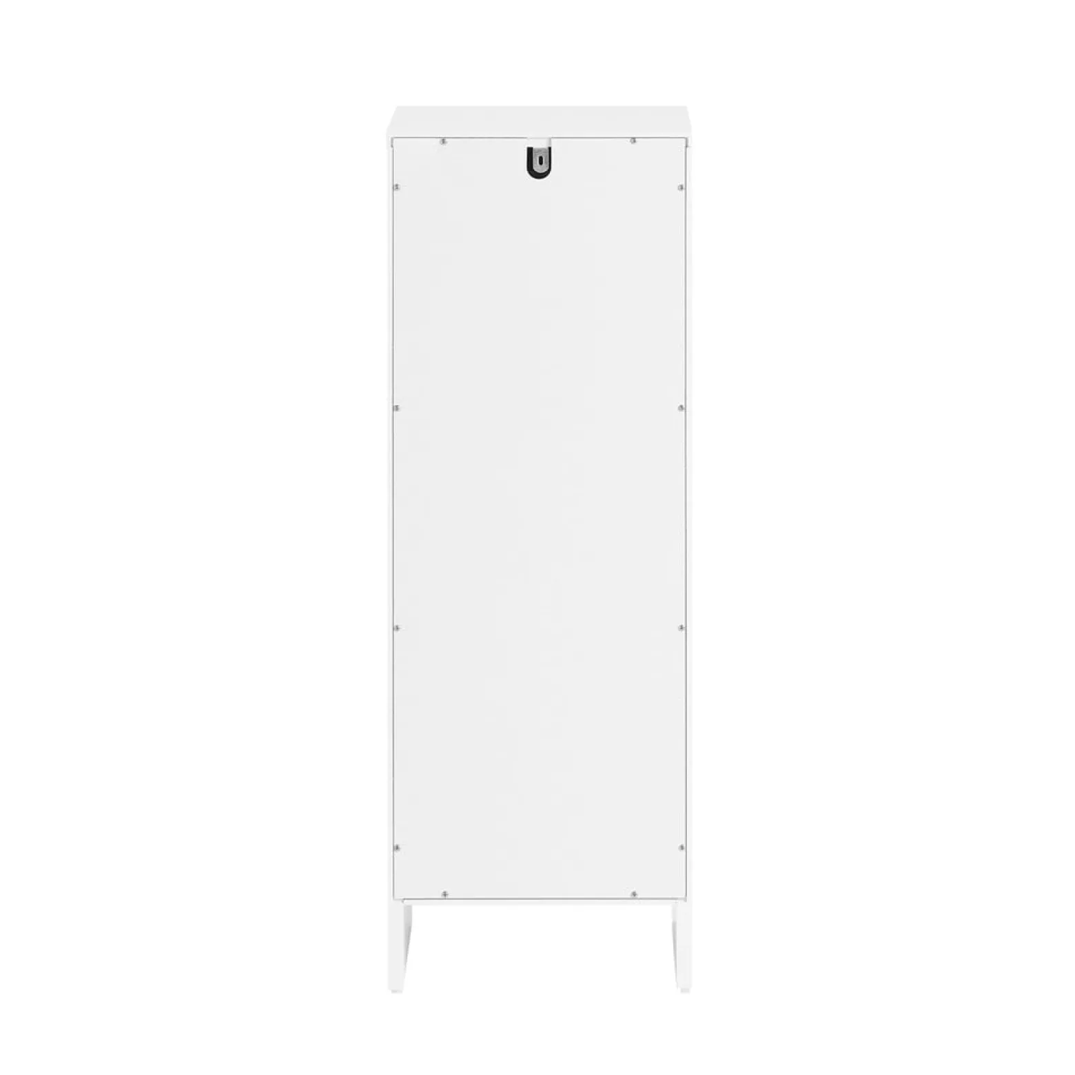 SoBuy Szafka łazienkowa z koszem na pranie Biały 30x30x87cm BZR154-W