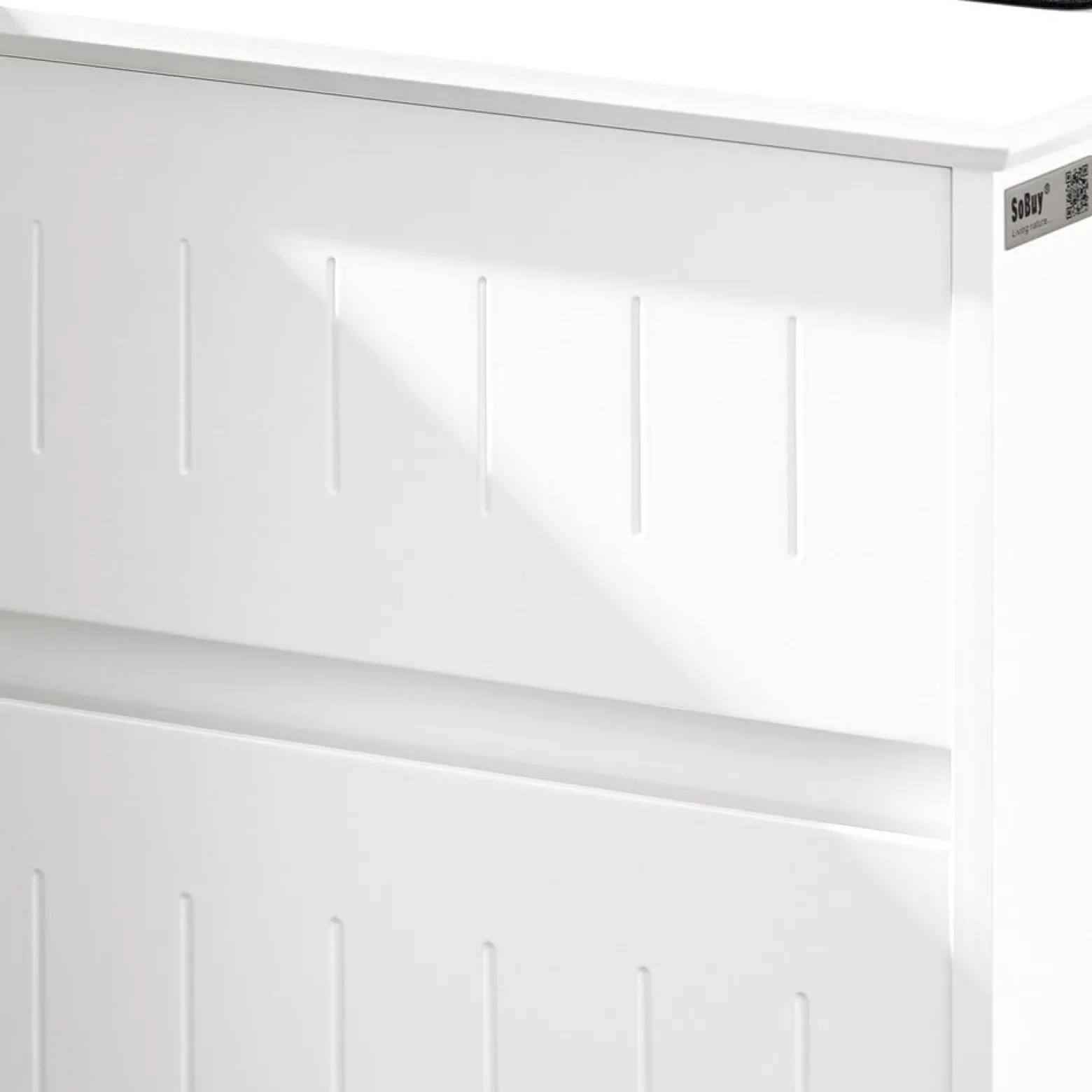 SoBuy Szafka na bieliznę z 1 szufladą Biały 40x39x85cm BZR110-W