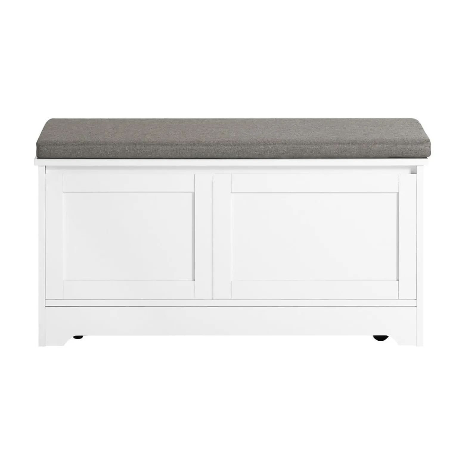 SoBuy Szafka na buty z jedną szufladą Biały 90x36x44cm FSR136-W