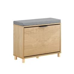 SoBuy Szafka na buty z jednymi drzwiami 60x24x50cm FSR199-N