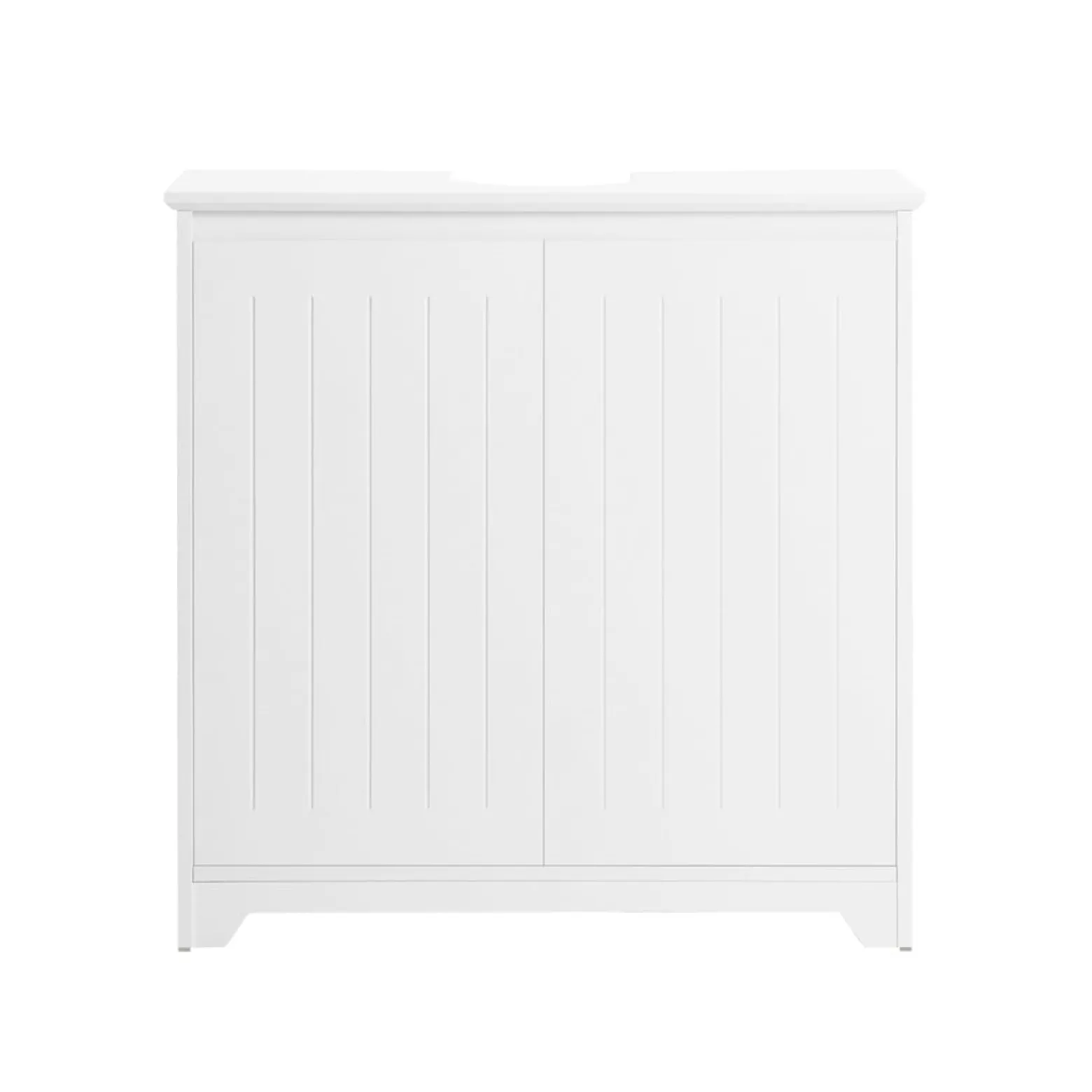 SoBuy Szafka pod umywalkę Biały 60x30x60cm Nowoczesny BZR108-W