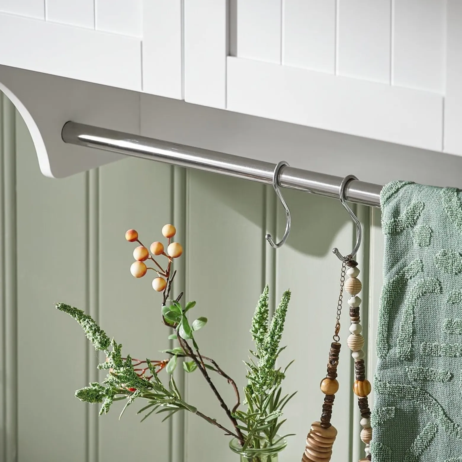 SoBuy Wisząca szafka z 2 drzwiami Biały 60x30x60cm Funkcjonalny BZR84-W