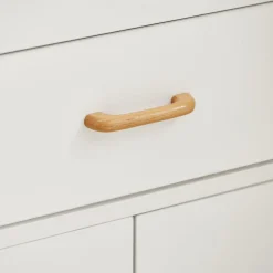 SoBuy Wózek kuchenny z szufladą Biały 61x39.5x119cm Nowoczesny FSB12-W