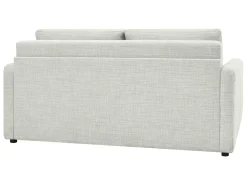 Sofa dwuosobowa Luna rozkładana z pojemnikiem beżowa