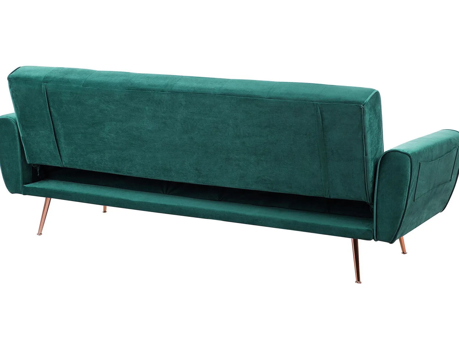Sofa kanapa funkcja spania szmaragdowa