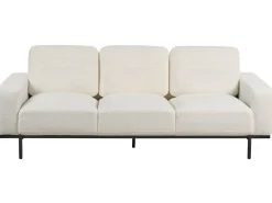Sofa kanapa trzyosobowa boucle biała