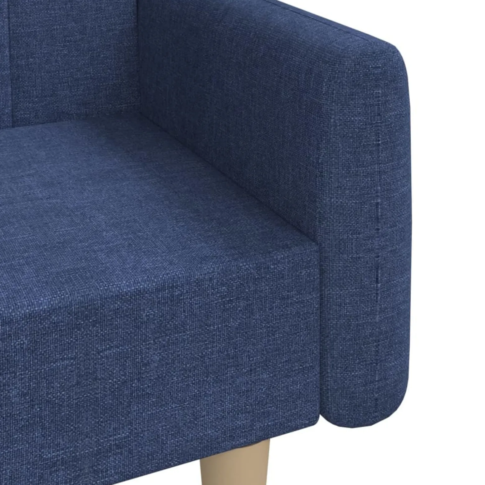Sofa rozkładana Niebieski Tkanina vidaXL