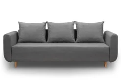 Sofa ze sprężynami bonell rozkładana Lugo PLUS Szara