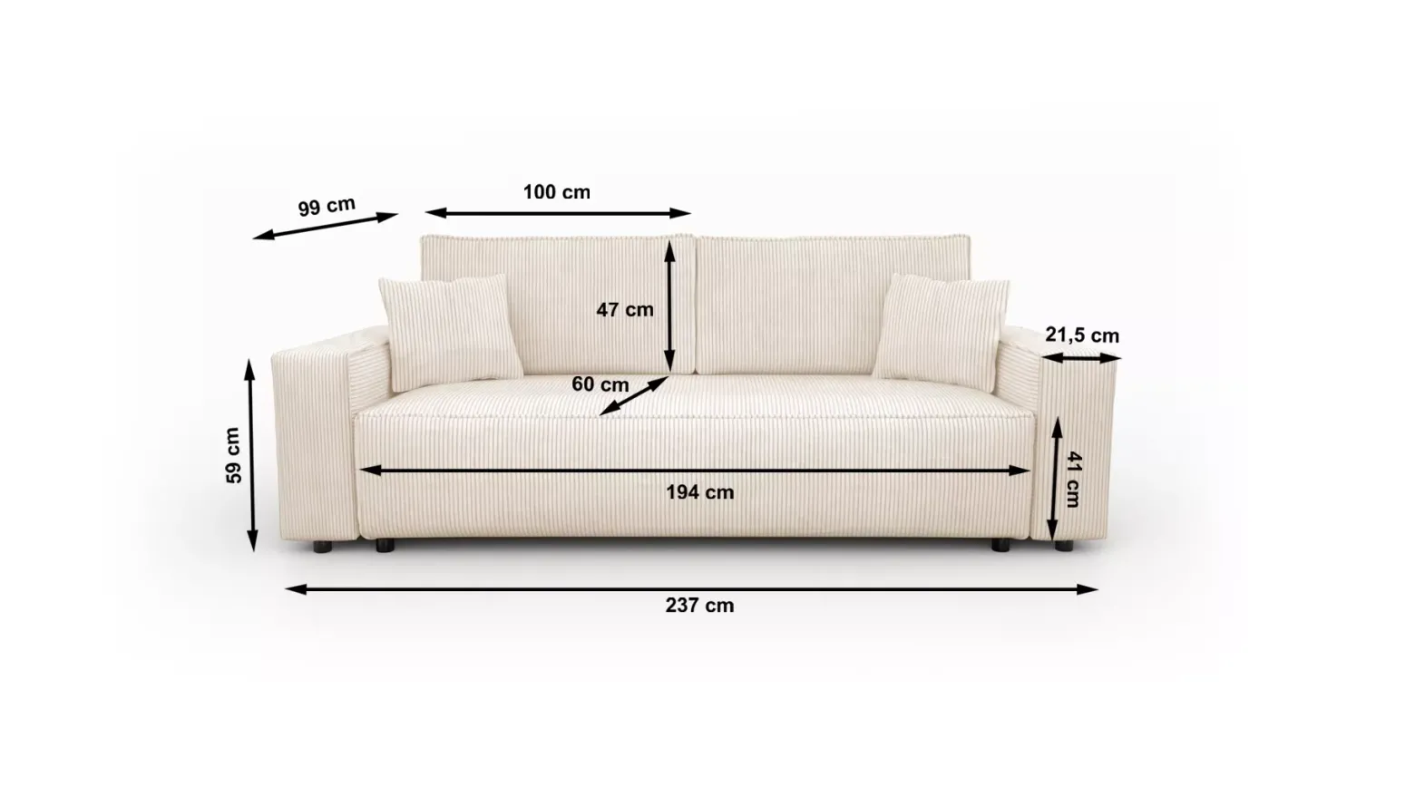 Sofa Alira / POSO 03