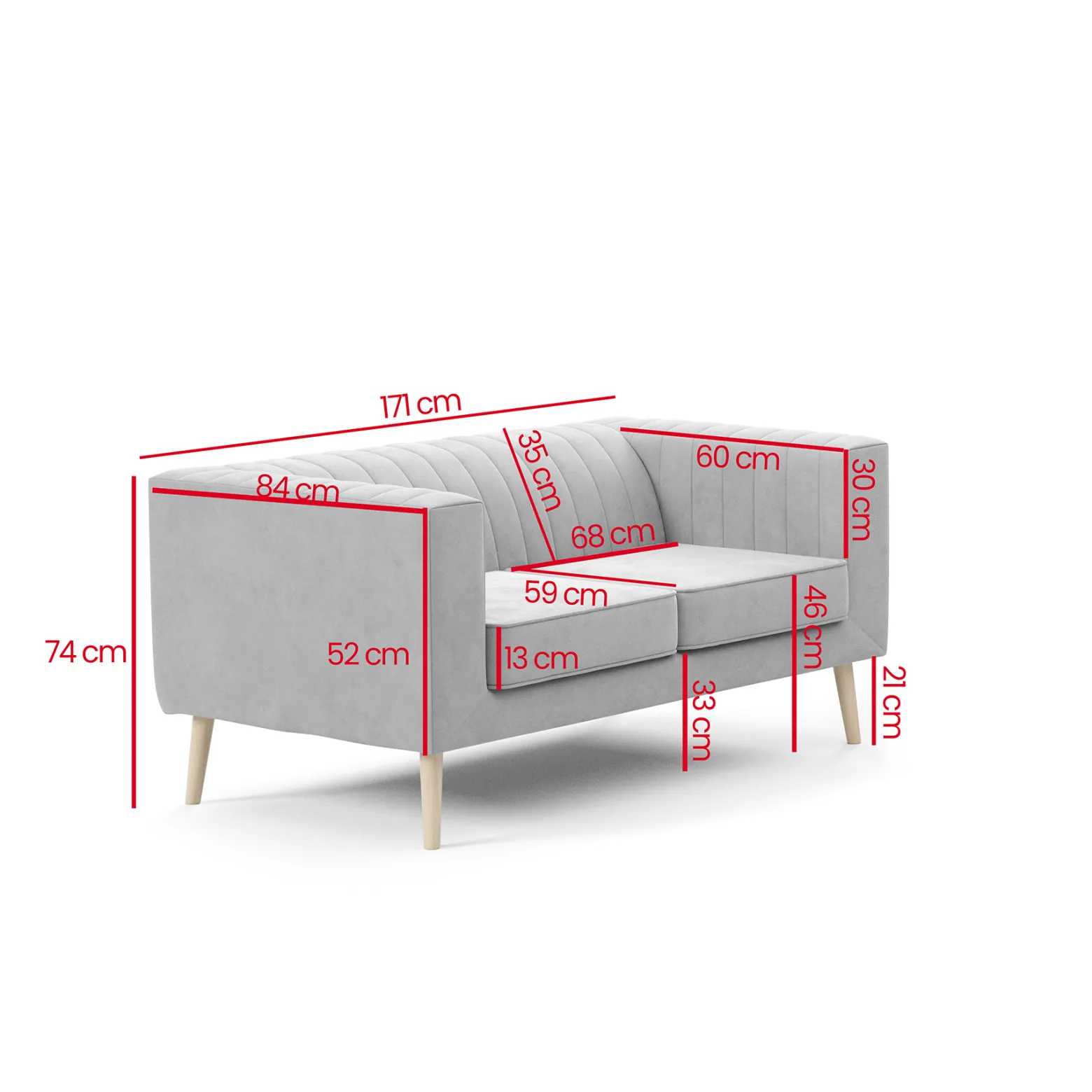Sofa Angelika 2 Velutto 14