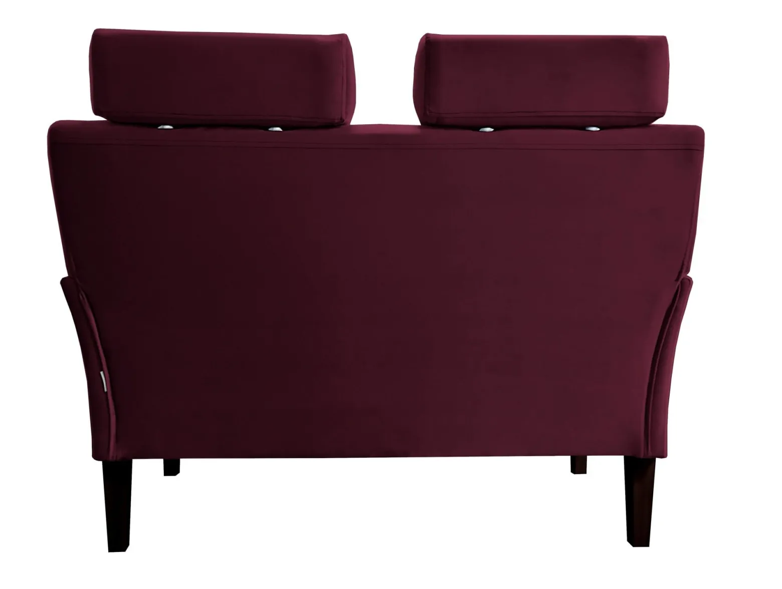 Sofa DENVER tkanina Welur noga drewniana