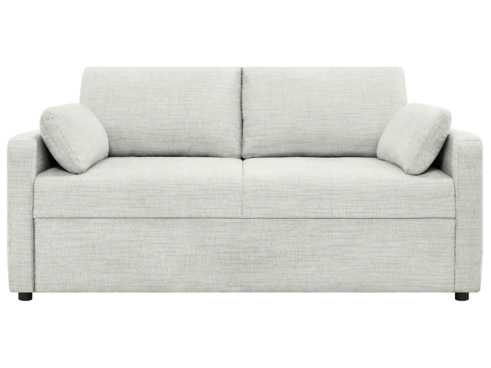 Sofa dwuosobowa Luna rozkładana z pojemnikiem beżowa