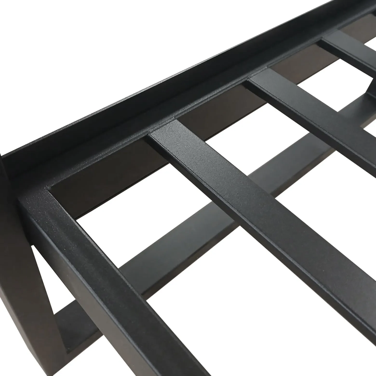 Sofa dwuosobowa ogrodowa STELLA jasny szary – metalowy,