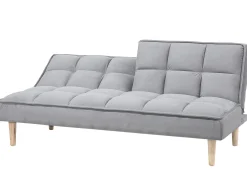 Sofa kanapa rozkładana 3-osobowa jasnoszara