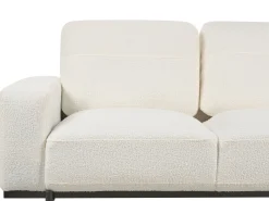 Sofa kanapa trzyosobowa boucle biała