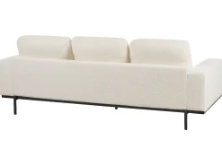 Sofa kanapa trzyosobowa boucle biała