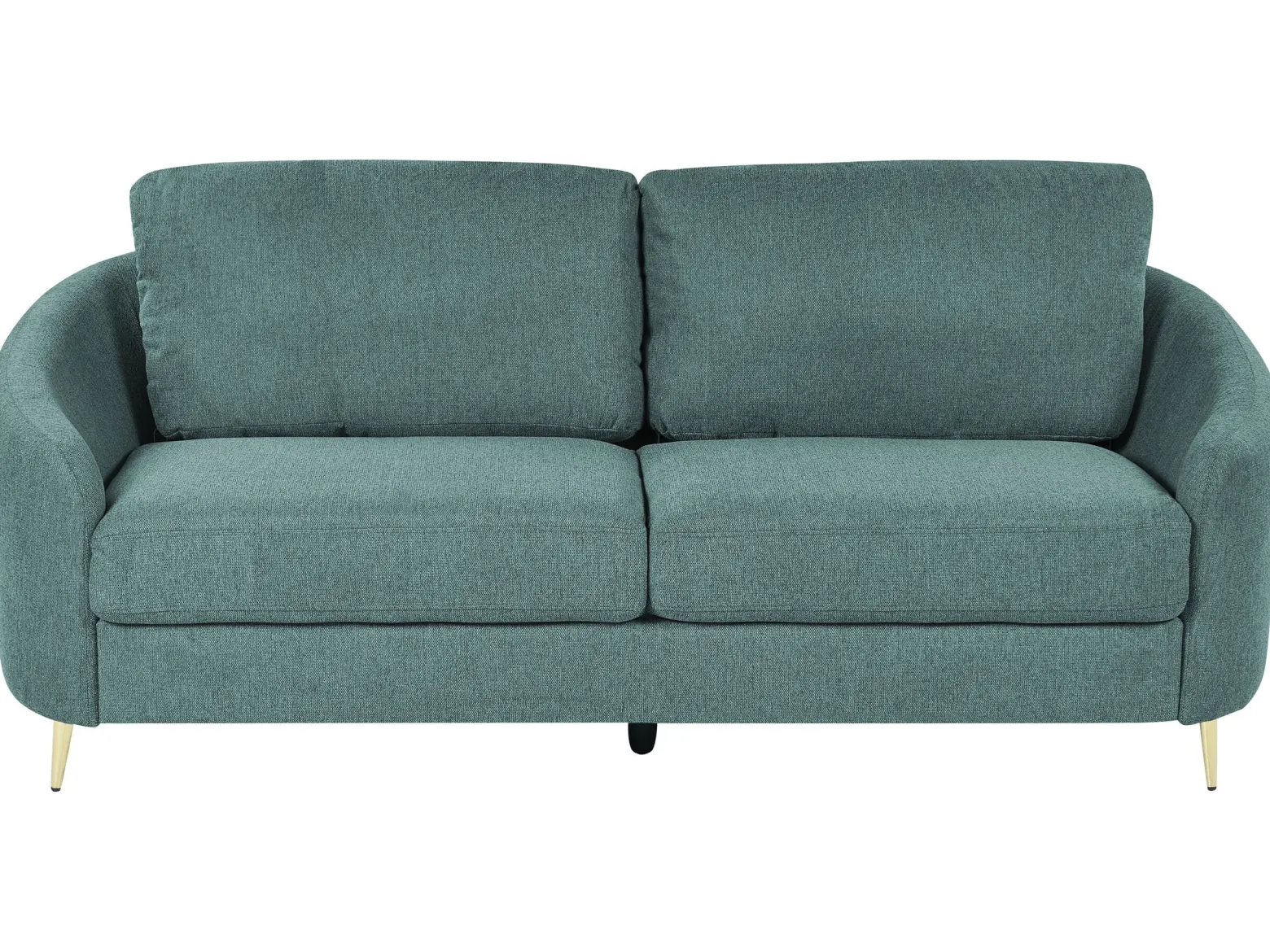 Sofa kanapa trzyosobowa tapicerowana zielona