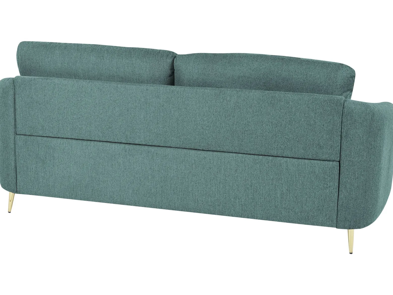 Sofa kanapa trzyosobowa tapicerowana zielona