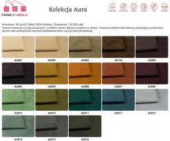 Sofa kanapa uszak Ari skandynawska Family Meble ciemno szara