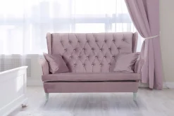 Sofa kanapa uszak Ari skandynawska Family Meble ciemno szara