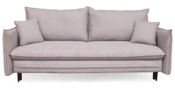 Sofa milagro z funkcją spania 195x135cm szarobeżowa matana15