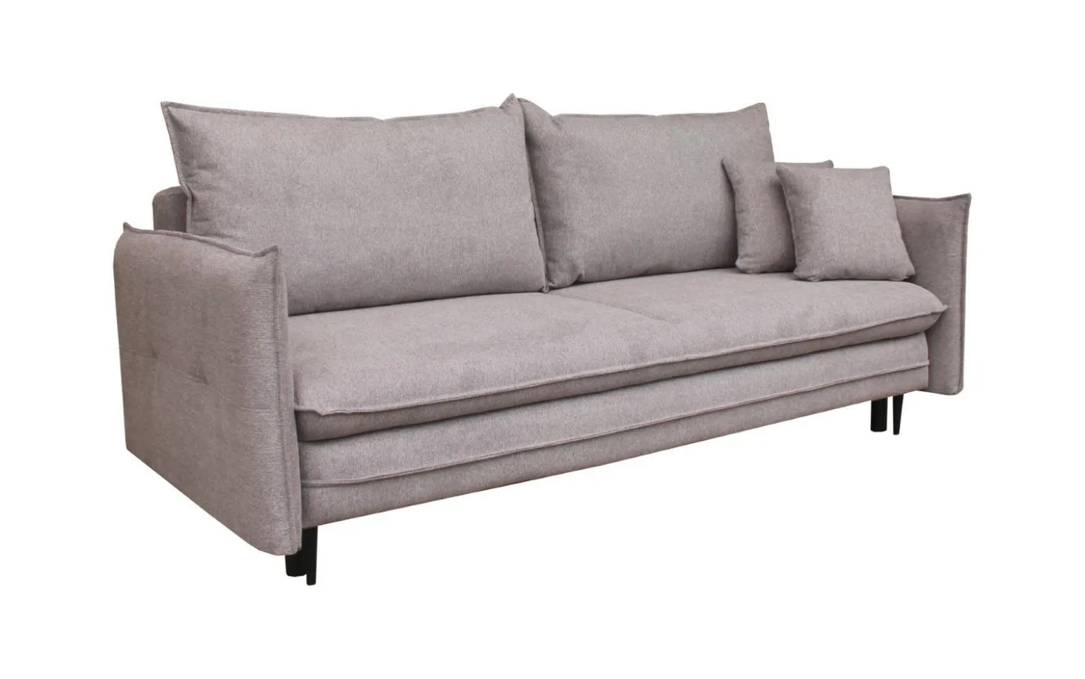 Sofa milagro z funkcją spania 195x135cm szarobeżowa matana15