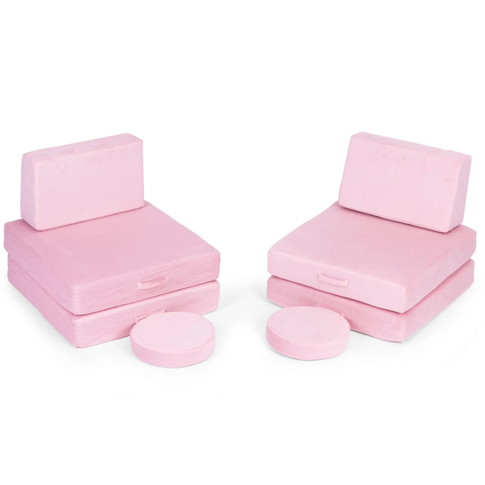 Sofa modułowa duża składana dla dzieci DIY 8 miękkich poduch
