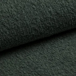 Sofa modułowa dwuosobowa, bukla Abriamo, Ciemnozielony, Selia