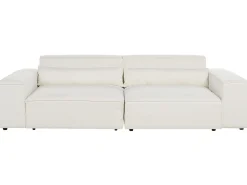 Sofa modułowa HELLNAR Boucle Złamana biel dla 2 osób