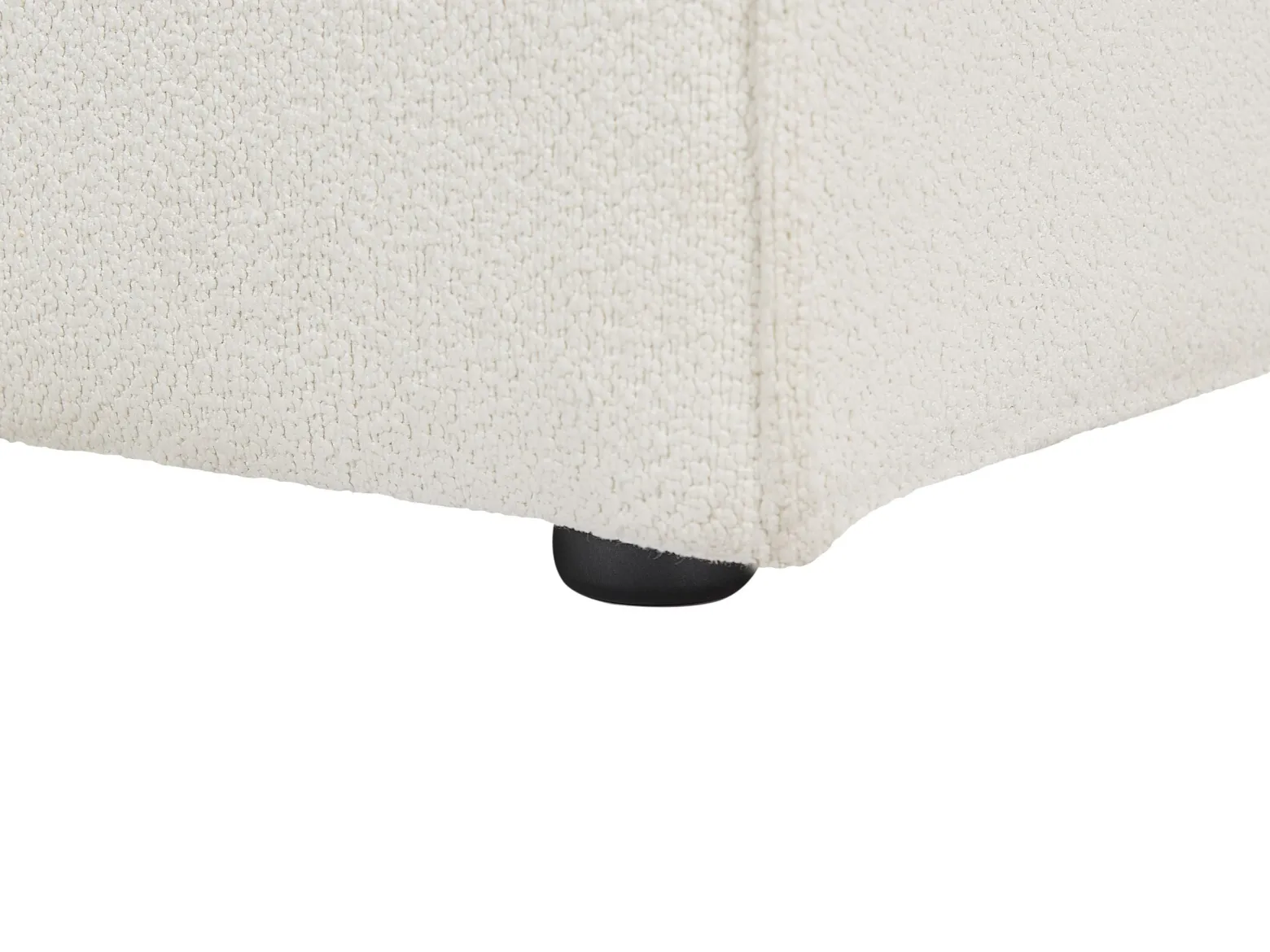Sofa modułowa HELLNAR Boucle Złamana biel dla 2 osób