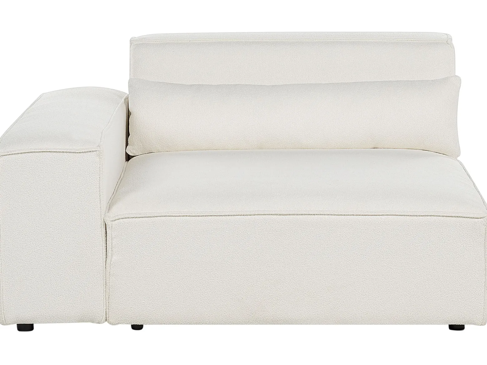 Sofa modułowa HELLNAR Boucle Złamana biel dla 2 osób