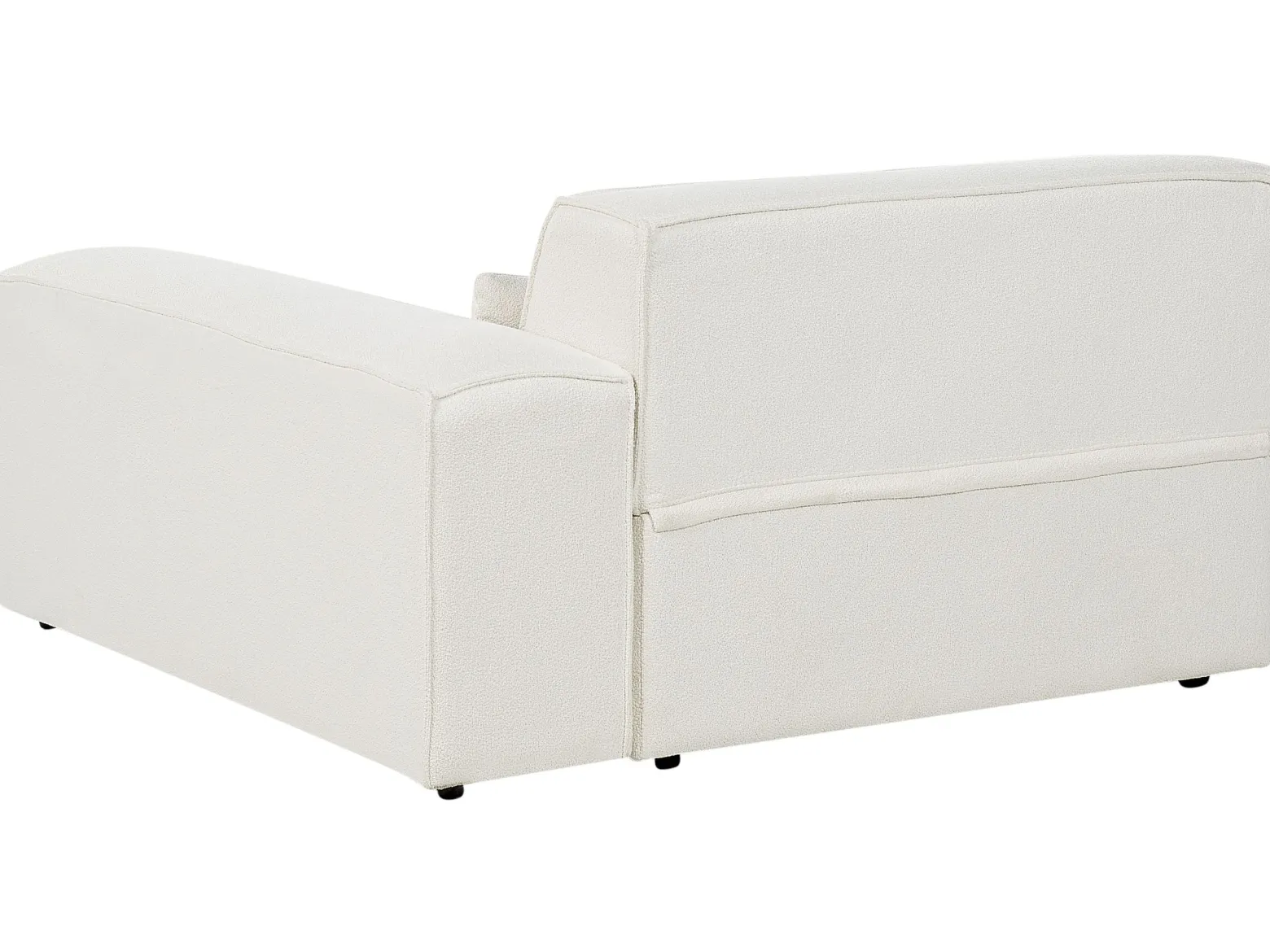 Sofa modułowa HELLNAR Boucle Złamana biel dla 2 osób
