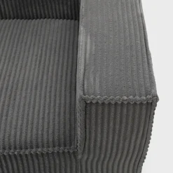 Sofa modułowa LYKKE 3-osobowa piankowa sztruksowa 263x88x73 cm HOMLA