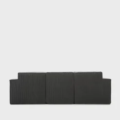 Sofa modułowa LYKKE 3-osobowa piankowa sztruksowa 263x88x73 cm HOMLA