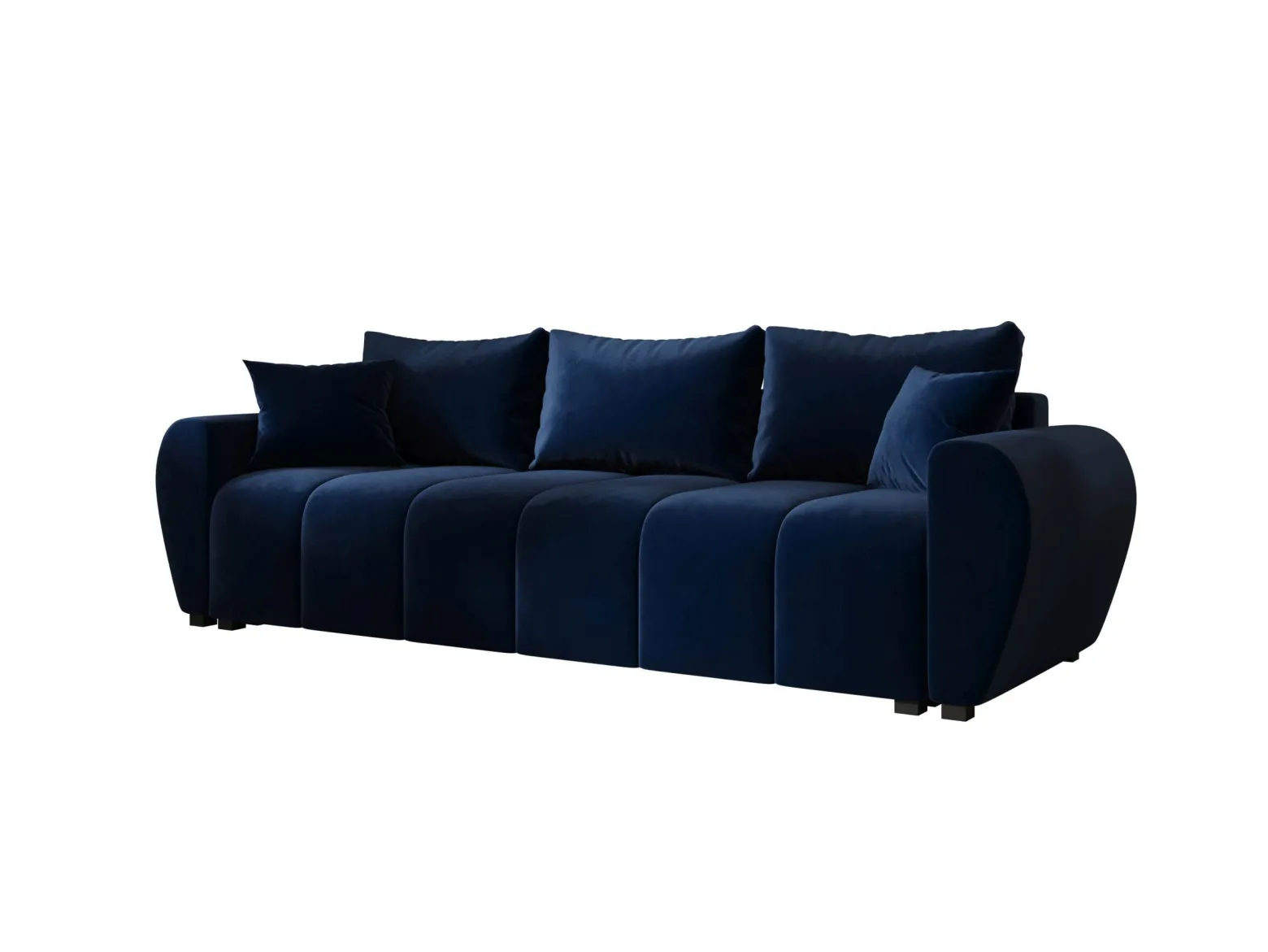 Sofa MOLISA z funkcją spania itaka 11 Ciemnoniebieska