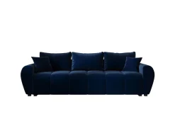Sofa MOLISA z funkcją spania itaka 11 Ciemnoniebieska