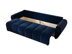 Sofa MOLISA z funkcją spania itaka 11 Ciemnoniebieska