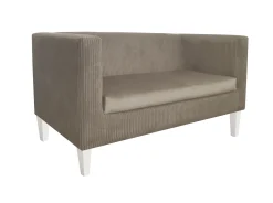 Sofa Monaco noga 15cm biała Pa