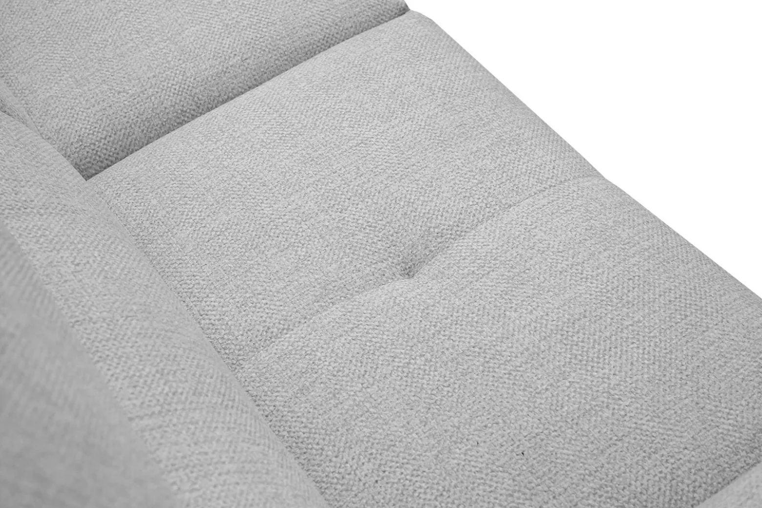 Sofa narożna 4 osobowa MATERA szara, 1 funkcja relaks