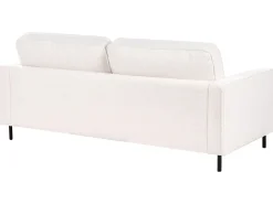 Sofa 3-osobowa biała boucle