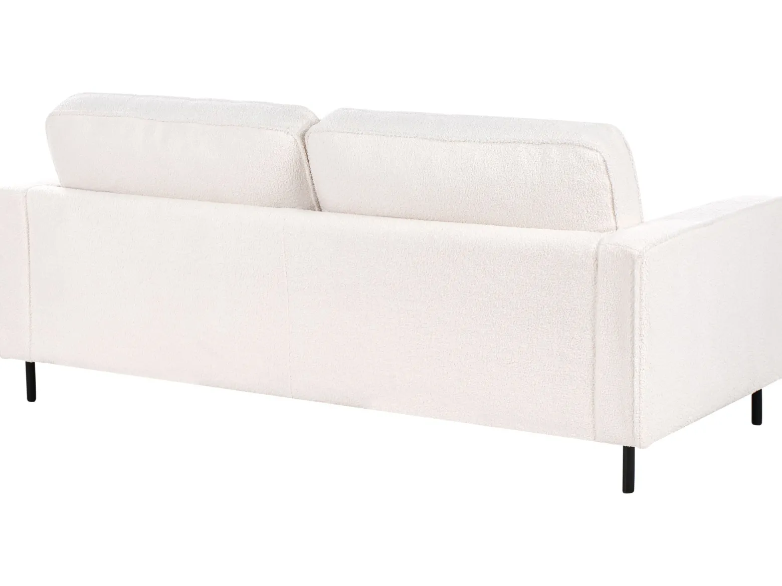 Sofa 3-osobowa biała boucle