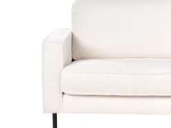 Sofa 3-osobowa biała boucle