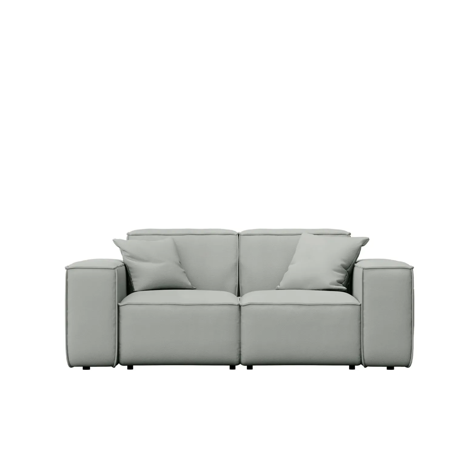 Sofa 2-osobowa Patio, tkanina Odyssey, cement (02)