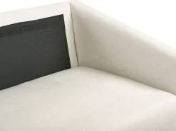 Sofa 2-osobowa tapicerowana jasnobeżowa