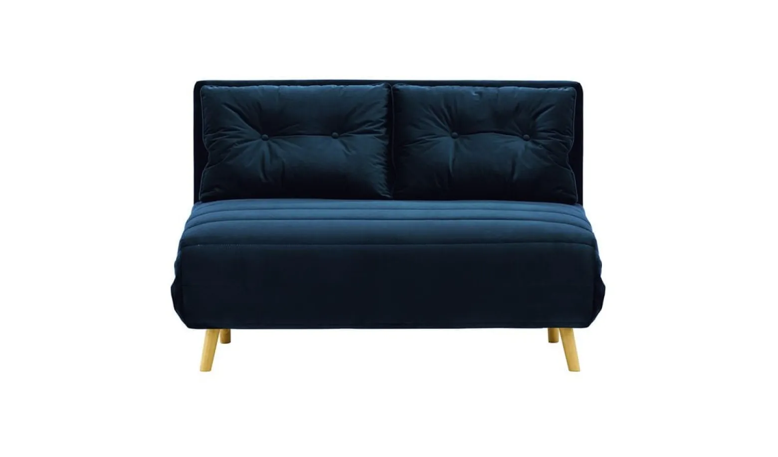 Sofa rozkładana Flic 120 cm-Velluto 11-like oak