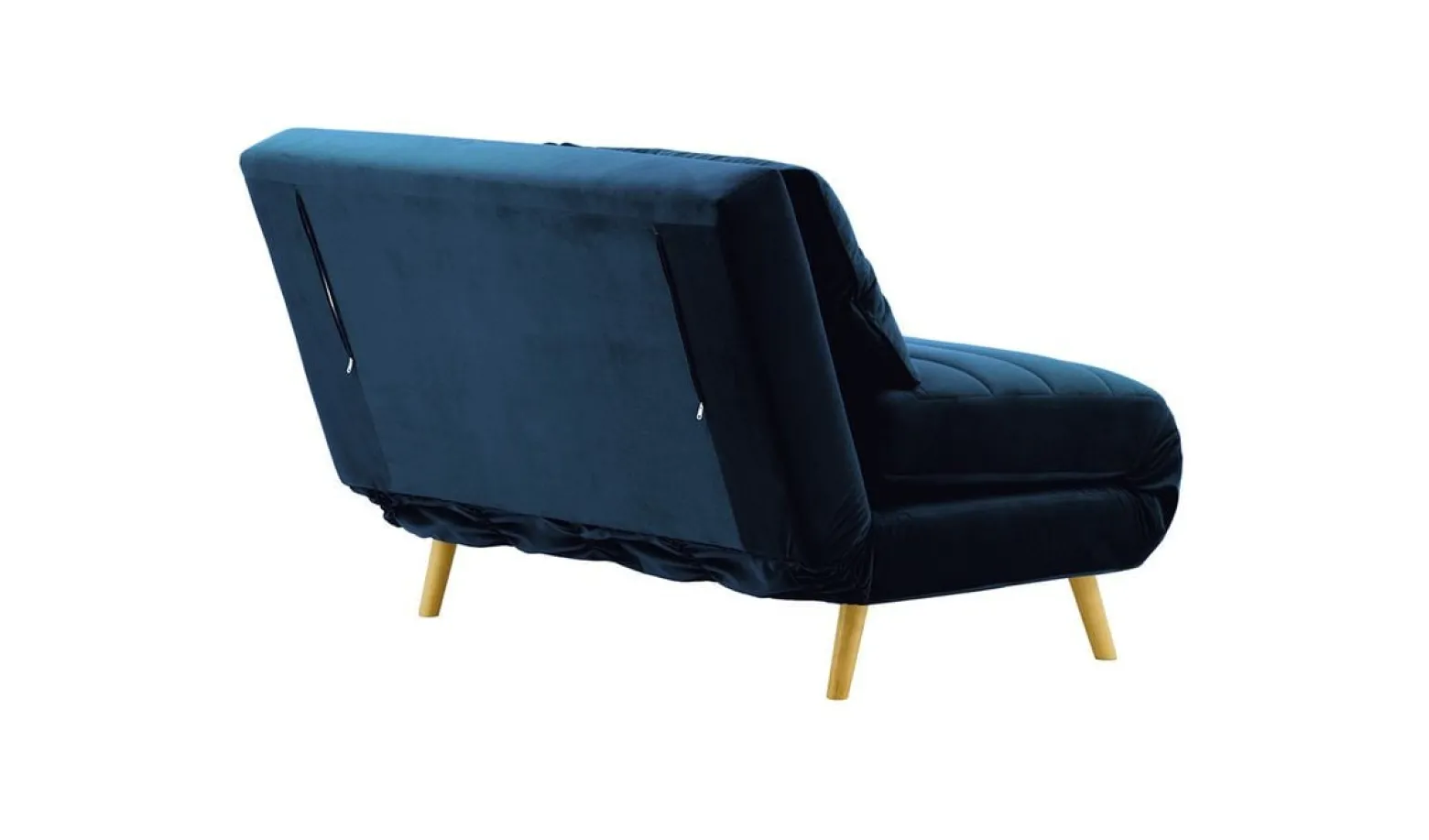 Sofa rozkładana Flic 120 cm-Velluto 11-like oak