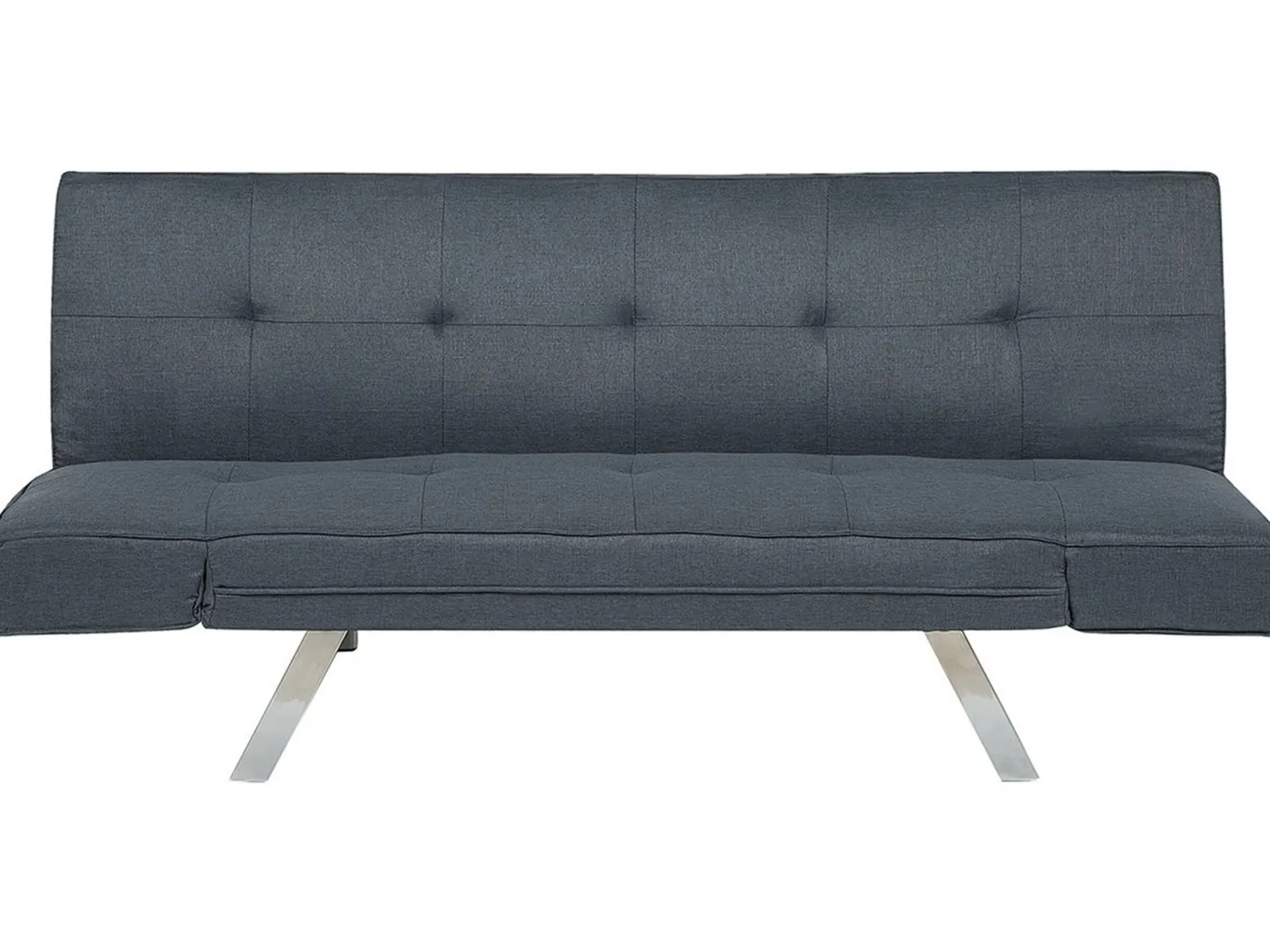 Sofa rozkładana funkcja spania szary