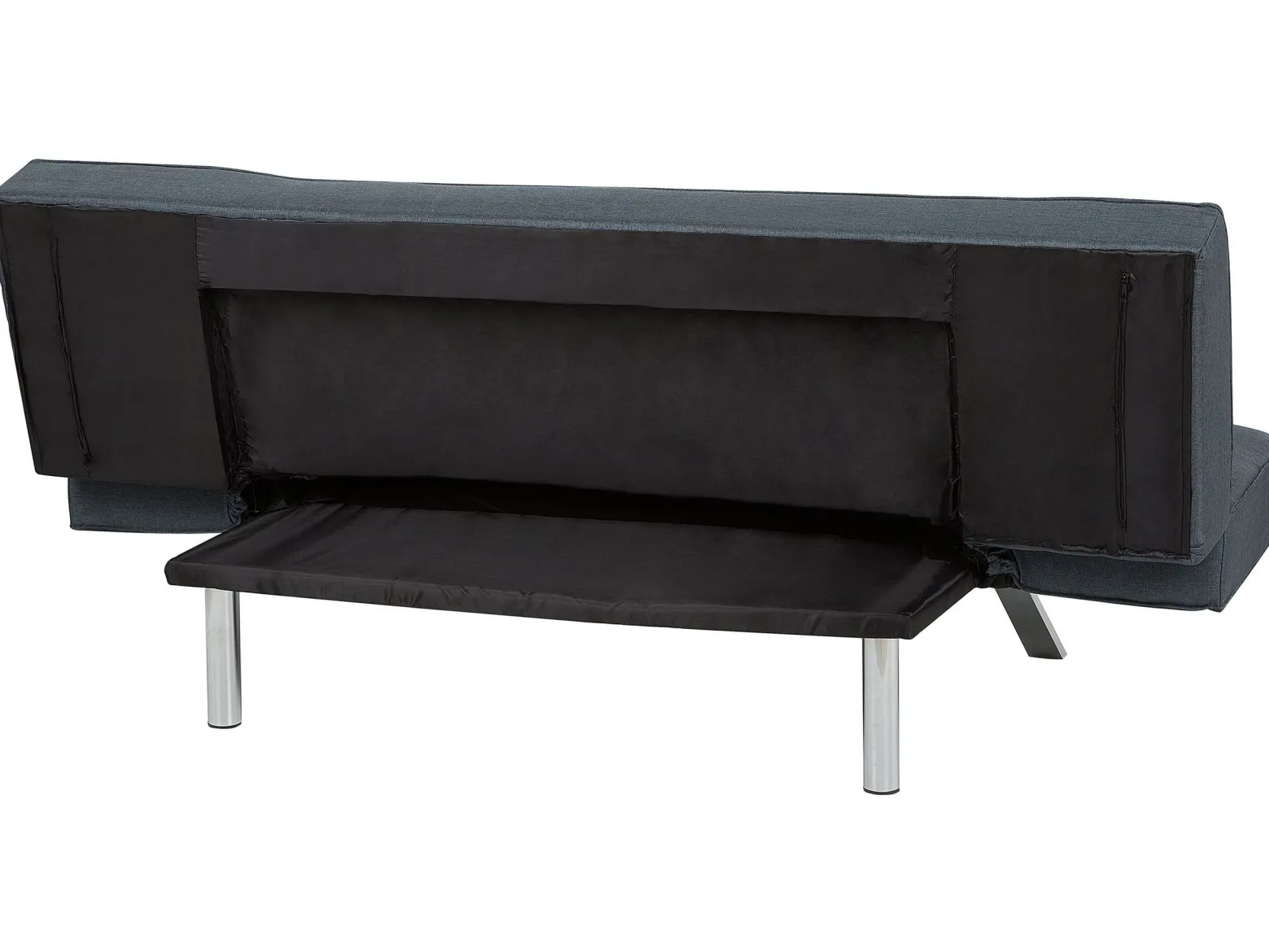 Sofa rozkładana funkcja spania szary
